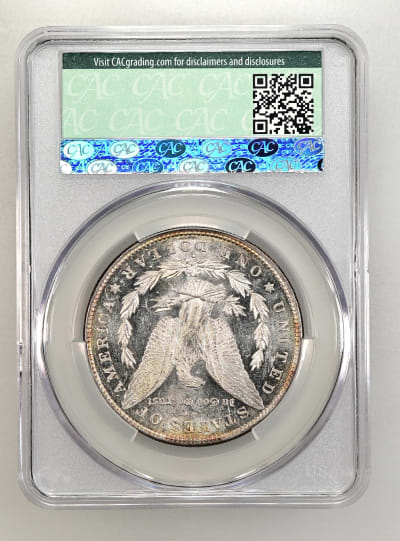 CAC Grading Coin Reverse