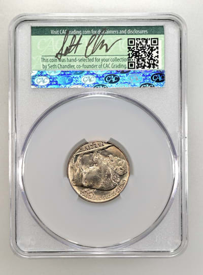 CAC Grading Coin Reverse