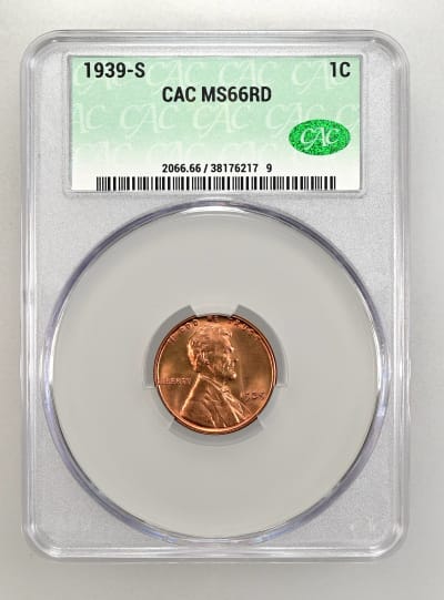 CAC Grading Coin Obverse