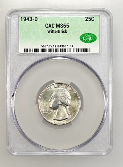 CAC Grading Coin Obverse