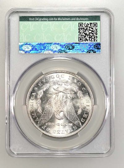 CAC Grading Coin Reverse