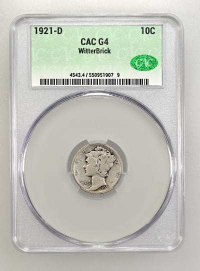 CAC Grading Coin Obverse