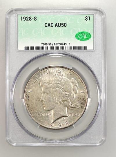CAC Grading Coin Obverse