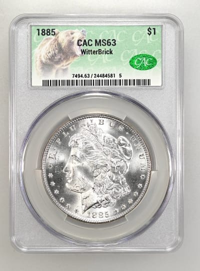 CAC Grading Coin Obverse