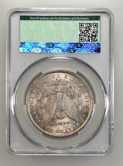 CAC Grading Coin Reverse