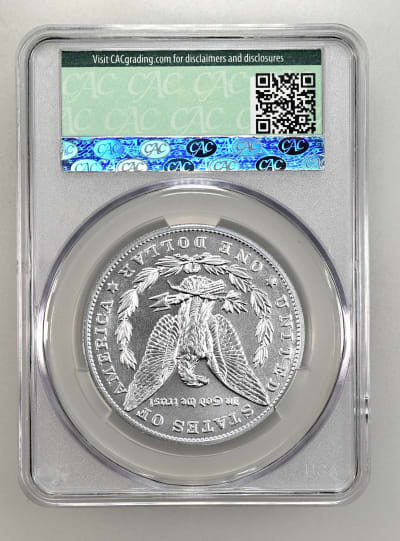 CAC Grading Coin Reverse
