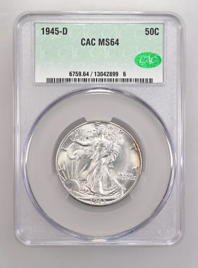 CAC Grading Coin Obverse