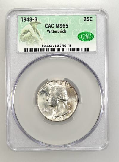 CAC Grading Coin Obverse
