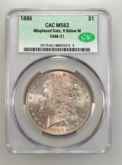 CAC Grading Coin Obverse