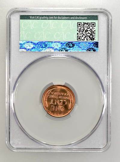 CAC Grading Coin Reverse