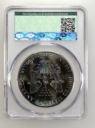 CAC Grading Coin Reverse