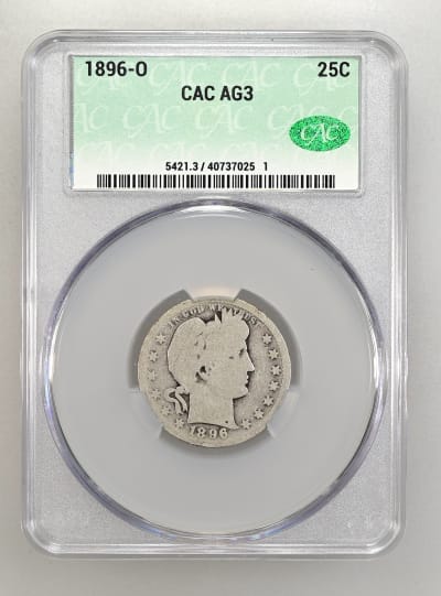 CAC Grading Coin Obverse