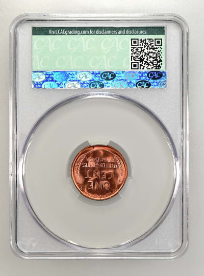 CAC Grading Coin Reverse