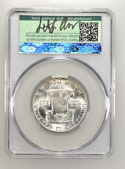 CAC Grading Coin Reverse