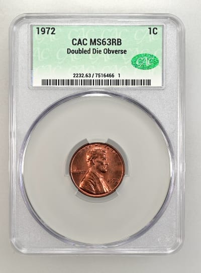CAC Grading Coin Obverse