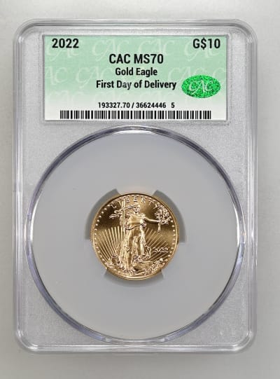 CAC Grading Coin Obverse