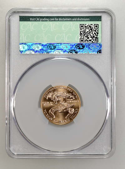 CAC Grading Coin Reverse