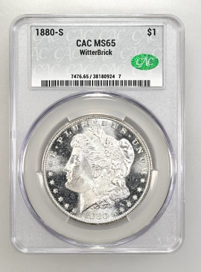 CAC Grading Coin Obverse