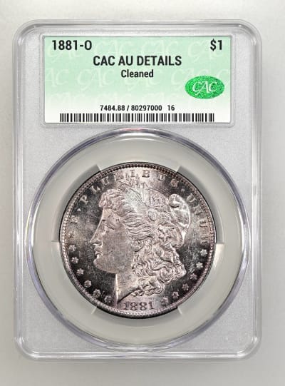 CAC Grading Coin Obverse