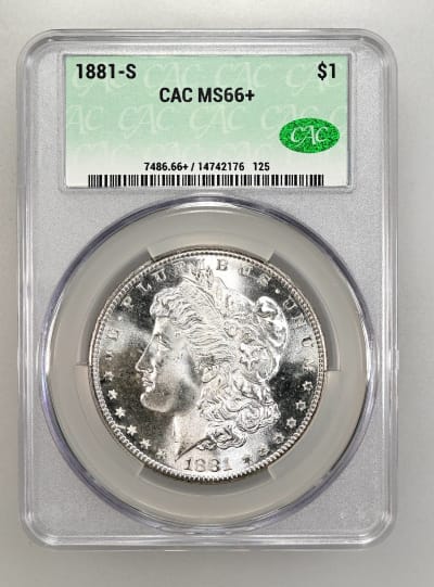 CAC Grading Coin Obverse