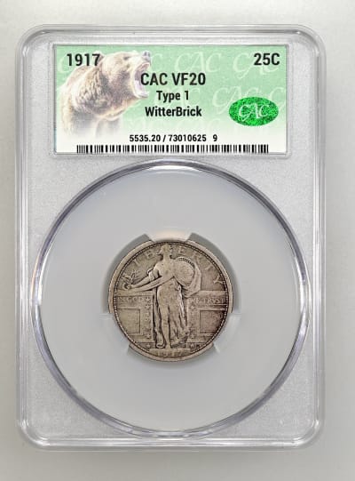 CAC Grading Coin Obverse
