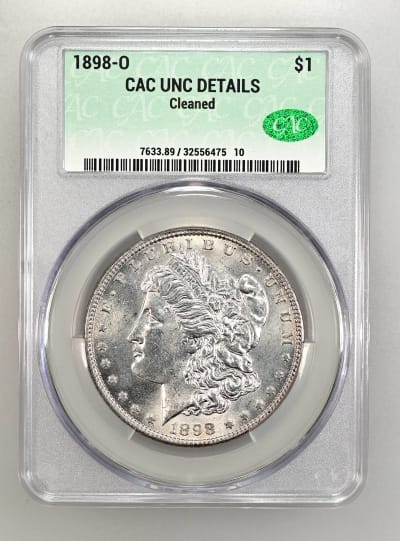 CAC Grading Coin Obverse
