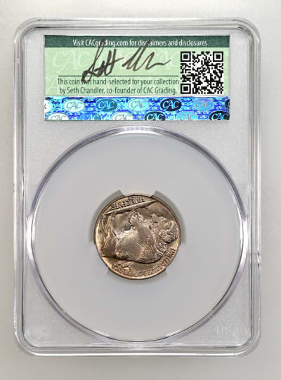 CAC Grading Coin Reverse
