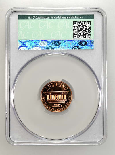 CAC Grading Coin Reverse