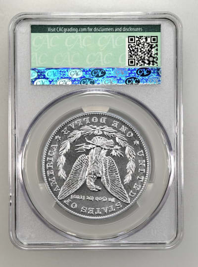 CAC Grading Coin Reverse