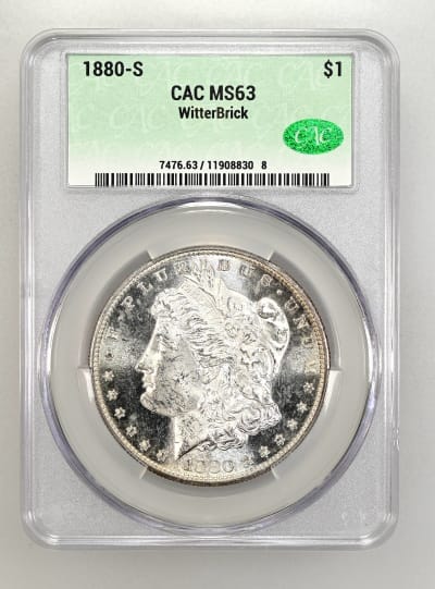 CAC Grading Coin Obverse