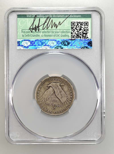 CAC Grading Coin Reverse