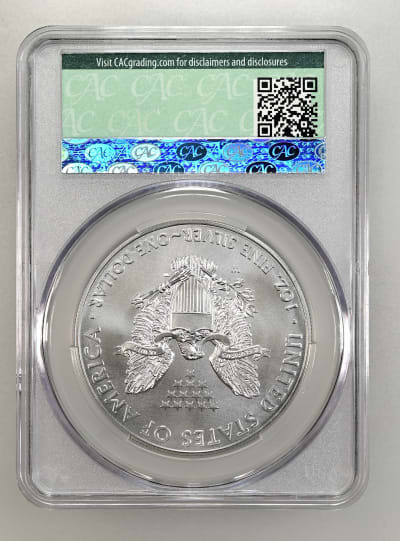 CAC Grading Coin Reverse