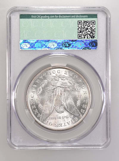 CAC Grading Coin Reverse