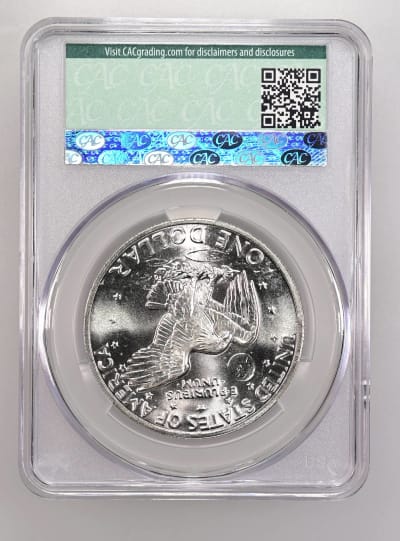 CAC Grading Coin Reverse