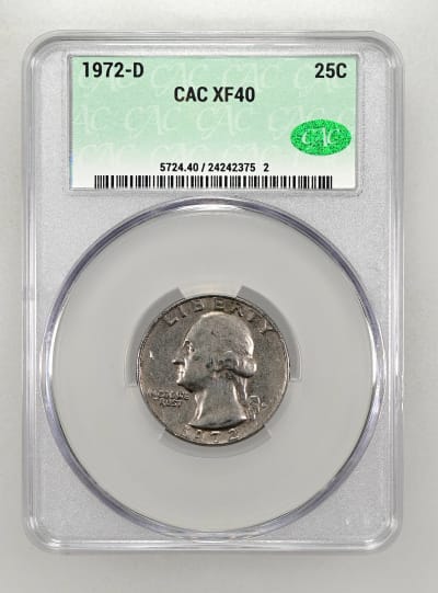 CAC Grading Coin Obverse