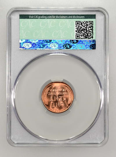 CAC Grading Coin Reverse