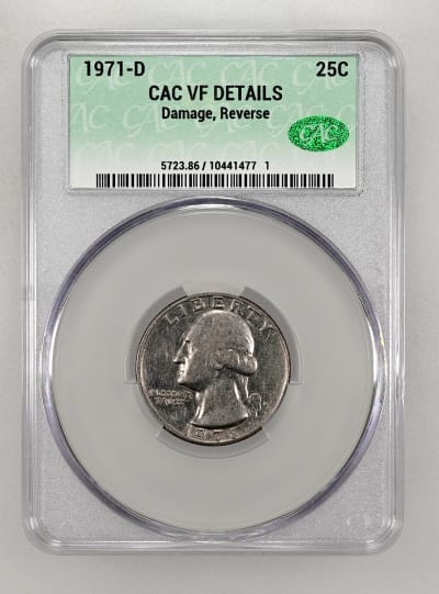 CAC Grading Coin Obverse