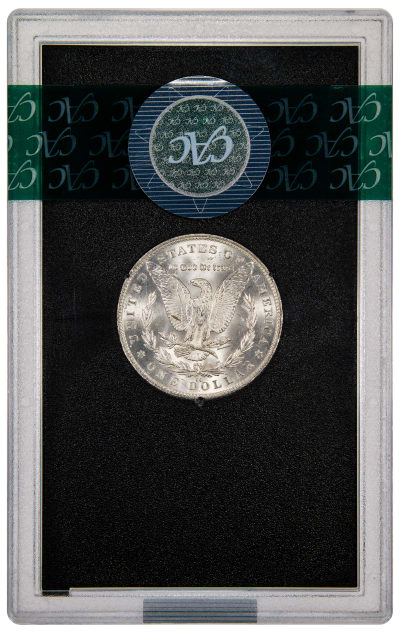CAC Grading Coin Reverse