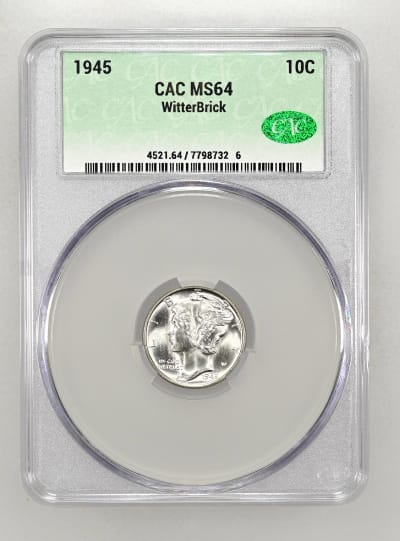 CAC Grading Coin Obverse