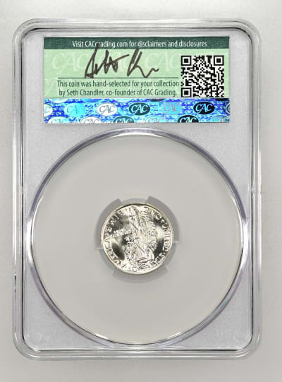 CAC Grading Coin Reverse