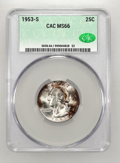 CAC Grading Coin Obverse