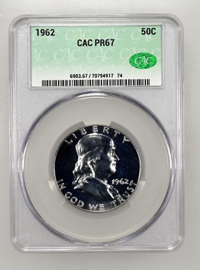CAC Grading Coin Obverse