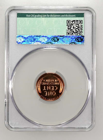 CAC Grading Coin Reverse