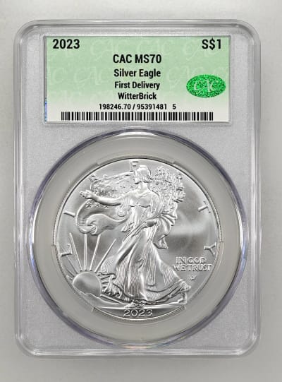 CAC Grading Coin Obverse