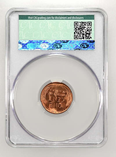 CAC Grading Coin Reverse