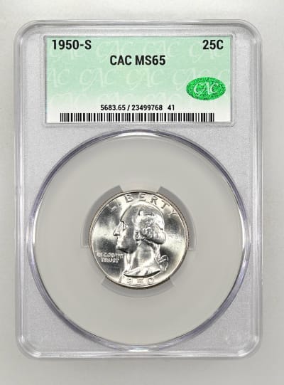 CAC Grading Coin Obverse