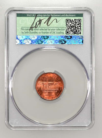 CAC Grading Coin Reverse