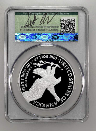 CAC Grading Coin Reverse