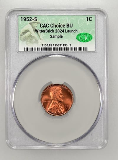 CAC Grading Coin Obverse