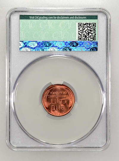 CAC Grading Coin Reverse
